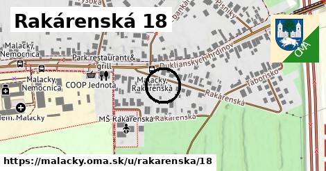 Rakárenská 18, Malacky