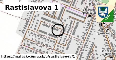 Rastislavova 1, Malacky