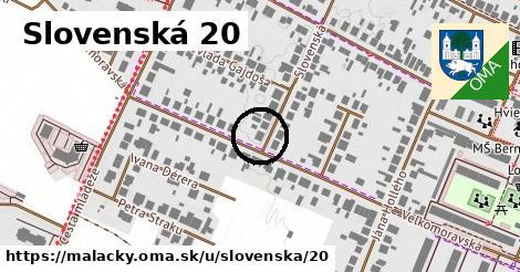 Slovenská 20, Malacky