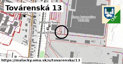 Továrenská 13, Malacky