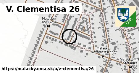 V. Clementisa 26, Malacky