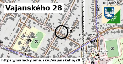 Vajanského 28, Malacky