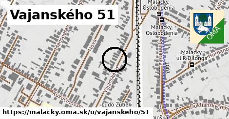 Vajanského 51, Malacky