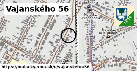 Vajanského 56, Malacky