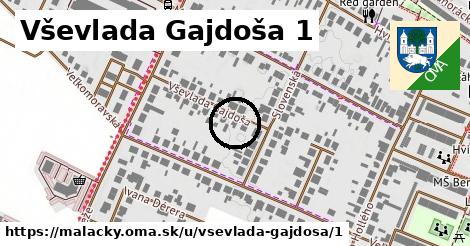 Vševlada Gajdoša 1, Malacky