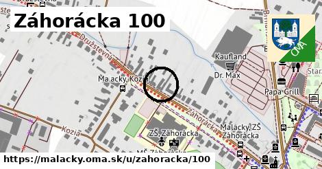 Záhorácka 100, Malacky