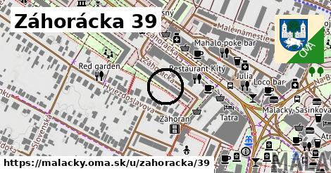 Záhorácka 39, Malacky