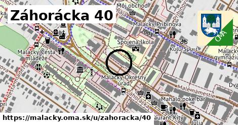 Záhorácka 40, Malacky