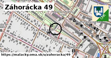 Záhorácka 49, Malacky