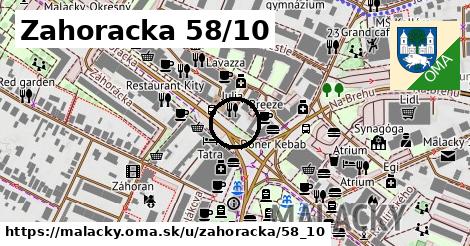 Zahoracka 58/10, Malacky