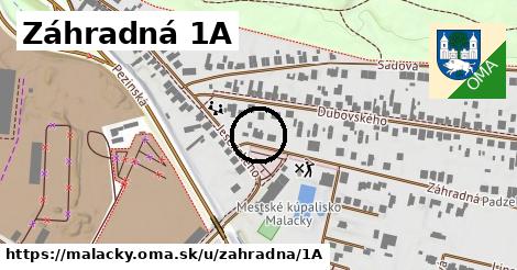 Záhradná 1A, Malacky