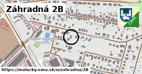 Záhradná 2B, Malacky