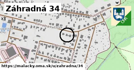 Záhradná 34, Malacky