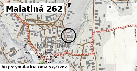 Malatiná <span class="supisne">262</span>