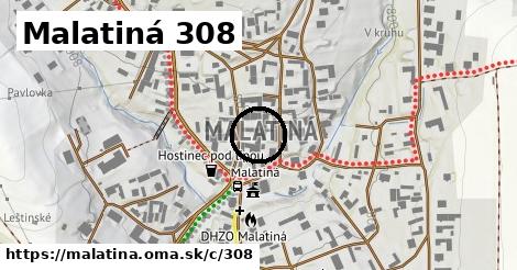 Malatiná <span class="supisne">308</span>