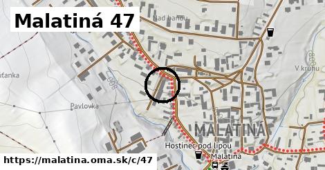 Malatiná <span class="supisne">47</span>