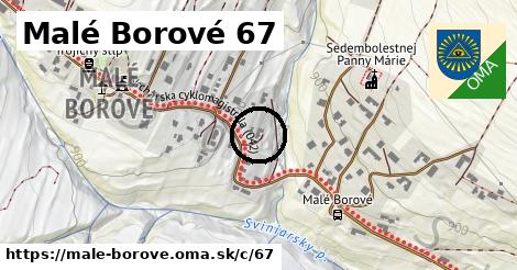 Malé Borové <span class="supisne">67</span>