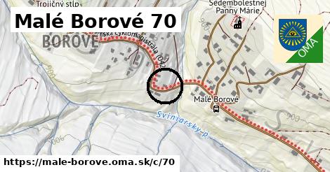 Malé Borové <span class="supisne">70</span>