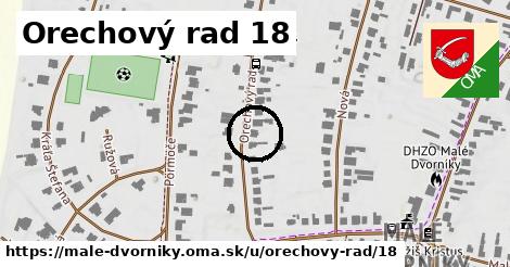 Orechový rad 18, Malé Dvorníky