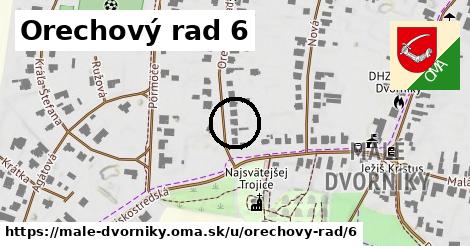 Orechový rad 6, Malé Dvorníky