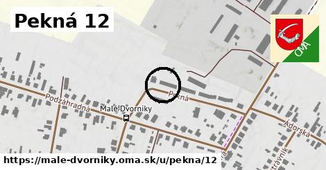 Pekná 12, Malé Dvorníky