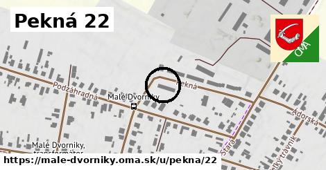 Pekná 22, Malé Dvorníky