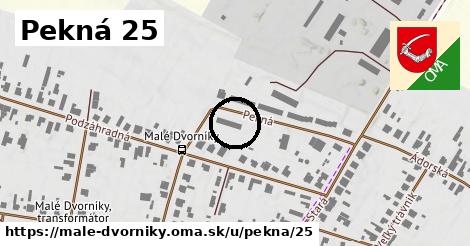 Pekná 25, Malé Dvorníky