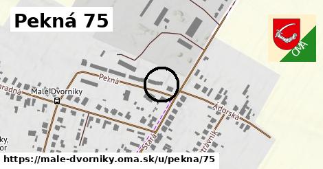 Pekná 75, Malé Dvorníky