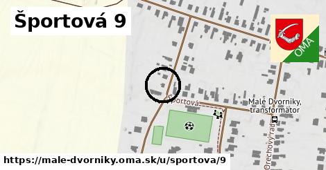 Športová 9, Malé Dvorníky