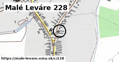 Malé Leváre <span class="supisne">228</span>