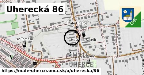 Uherecká 86, Malé Uherce