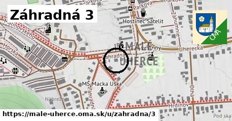 Záhradná 3, Malé Uherce