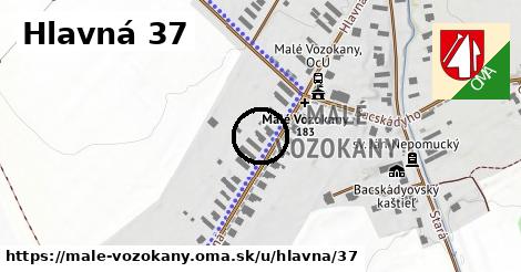 Hlavná 37, Malé Vozokany