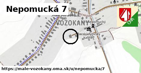 Nepomucká 7, Malé Vozokany