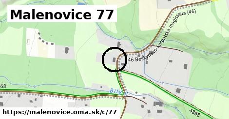 Malenovice <span class="supisne">77</span>