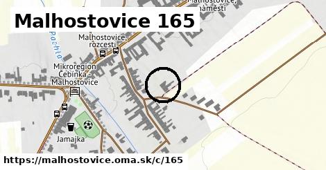 Malhostovice <span class="supisne">165</span>