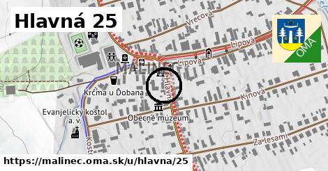 Hlavná 25, Málinec