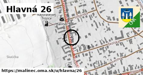 Hlavná 26, Málinec