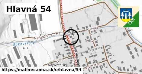 Hlavná 54, Málinec