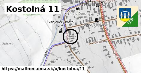 Kostolná 11, Málinec