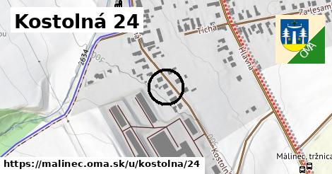 Kostolná 24, Málinec