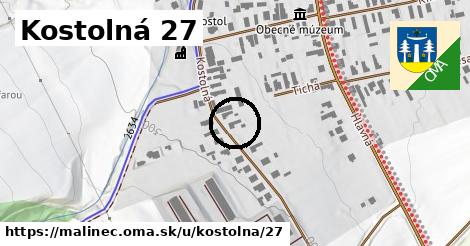 Kostolná 27, Málinec