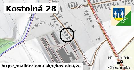 Kostolná 28, Málinec