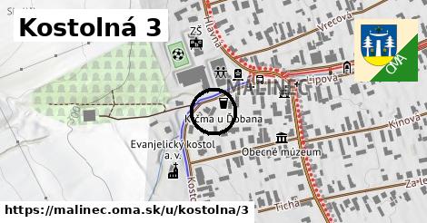 Kostolná 3, Málinec