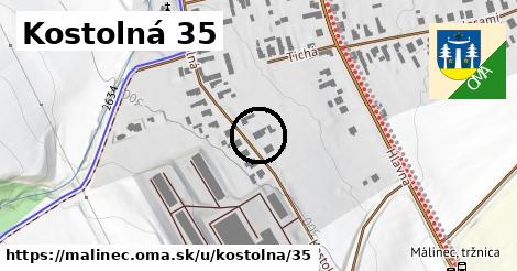 Kostolná 35, Málinec