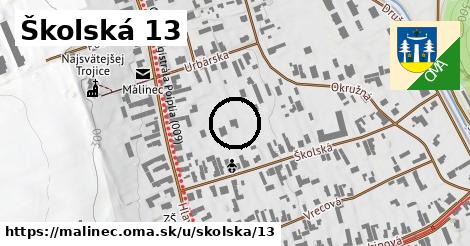 Školská 13, Málinec