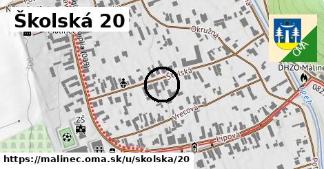 Školská 20, Málinec