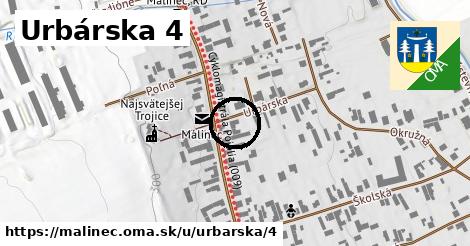 Urbárska 4, Málinec