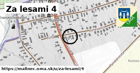Za lesami 4, Málinec