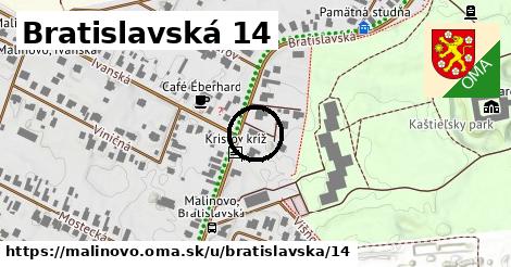 Bratislavská 14, Malinovo